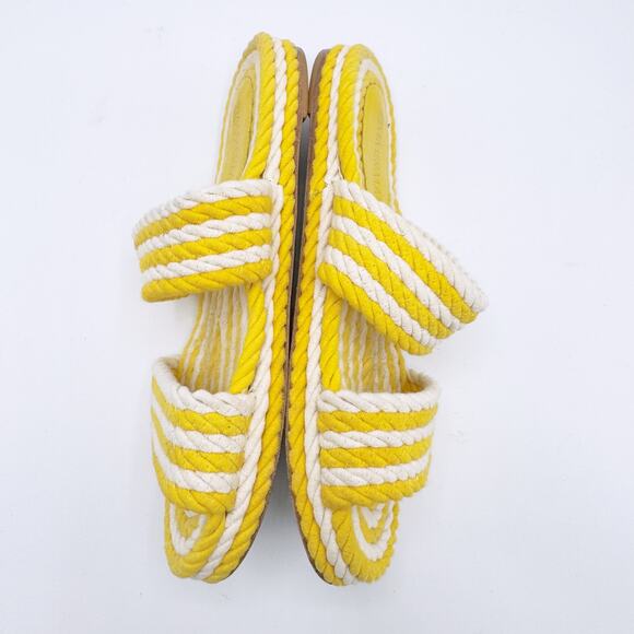 Zimmermann Yellow Rope Slides - Picture 6 of 14